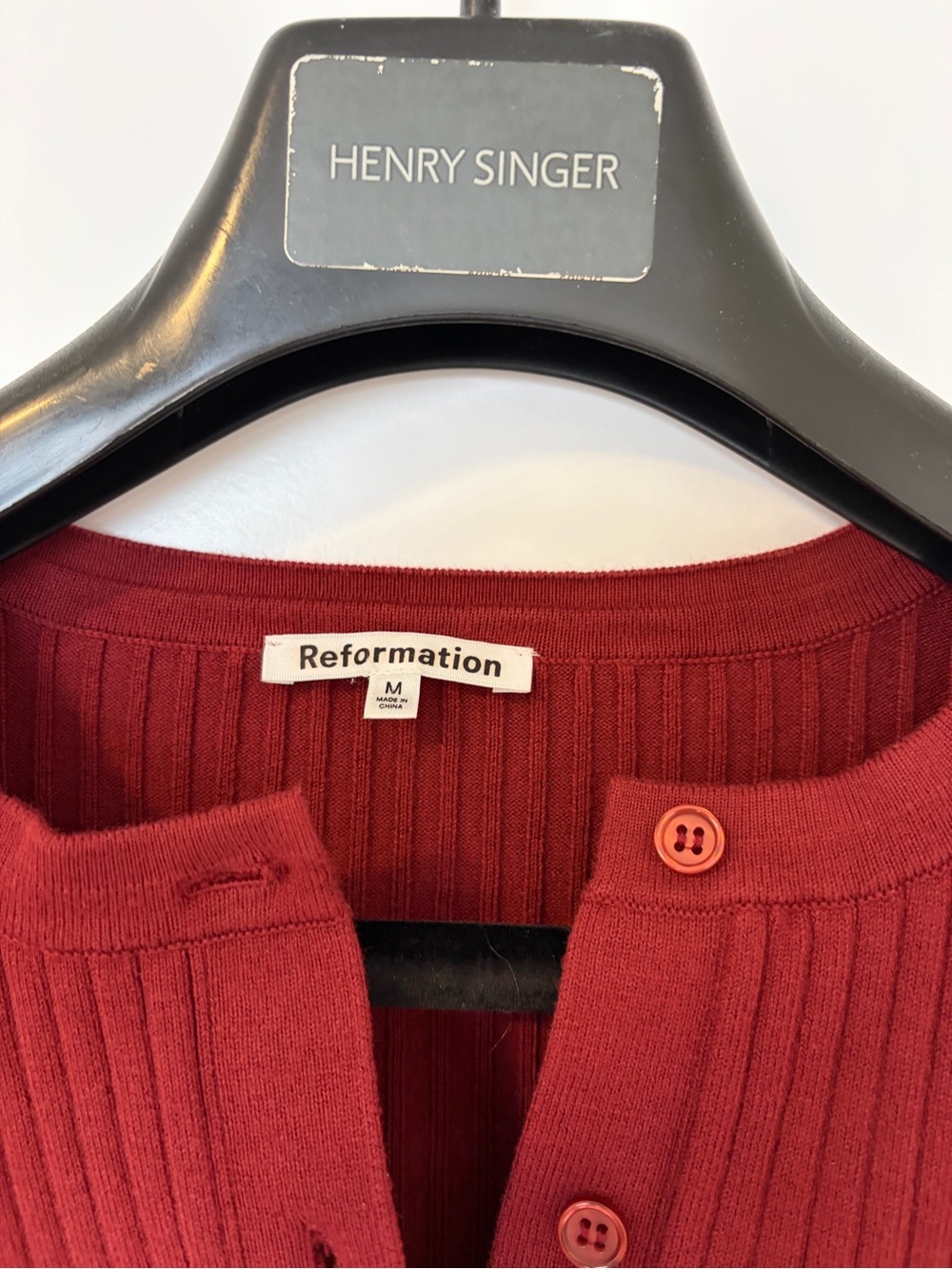 Reformation Joanne Cotton Cardigan - Picture 6 of 10